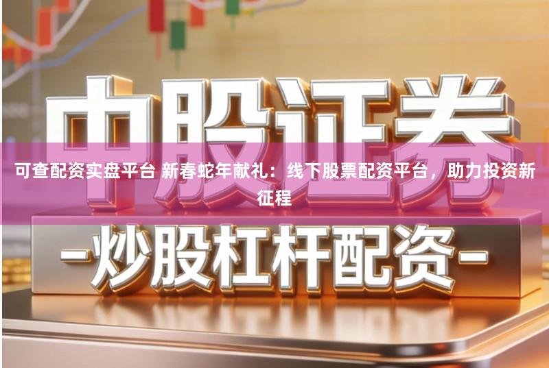 可查配资实盘平台 新春蛇年献礼：线下股票配资平台，助力投资新征程