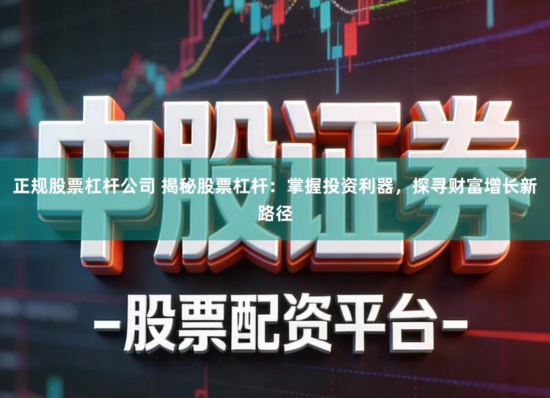 正规股票杠杆公司 揭秘股票杠杆：掌握投资利器，探寻财富增长新路径